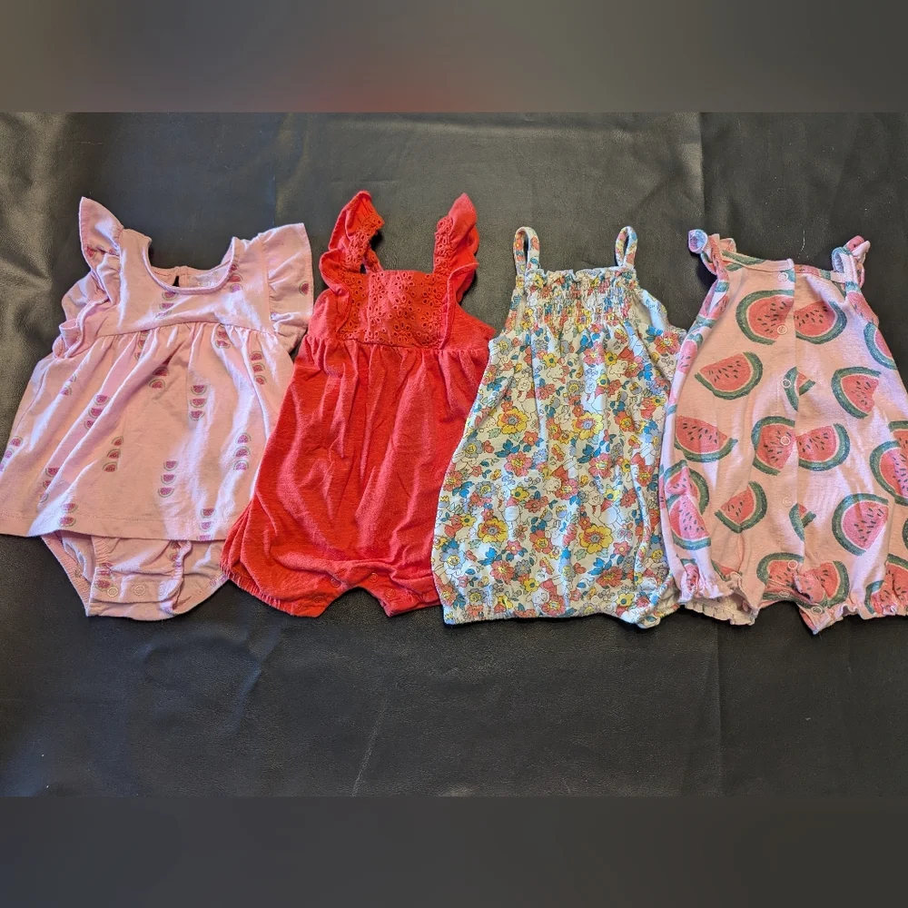 Colorful Baby Rompers Set - Picture 2 of 5